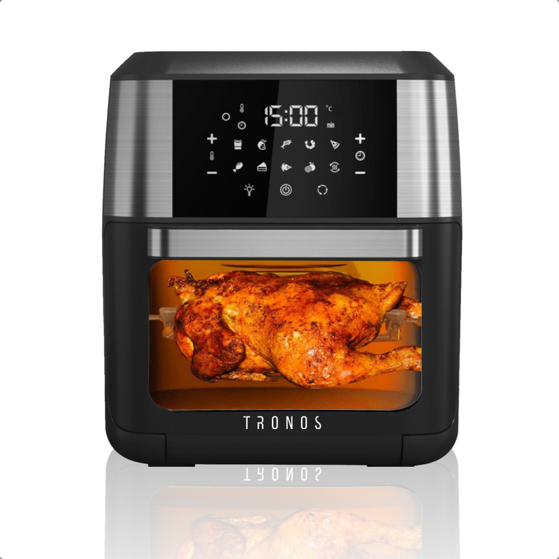 Fritadeira Ayr Fryer Tronos Rc-02 12 Litros 1800w 220v Preta Touch Box