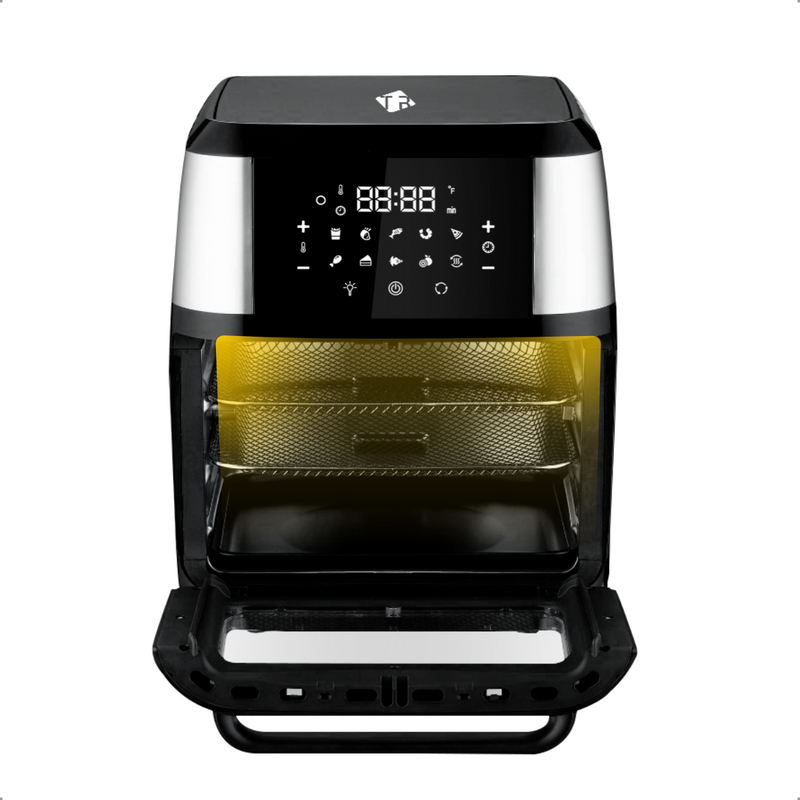 Fritadeira Ayr Fryer Tronos Rc-02 12 Litros 1800w 220v Preta Touch Box