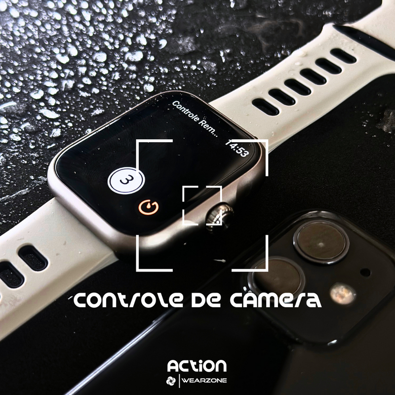 SMARTWATCH ACTION WEARZONE | A PROVA D'ÁGUA, GPS INTEGRADO
