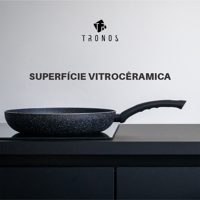 Fogão Cooktop de Indução 4 Bocas Tronos IF7210B3-CC 220V - Mesa Vitrocerâmica, 7200W, Controle Touch