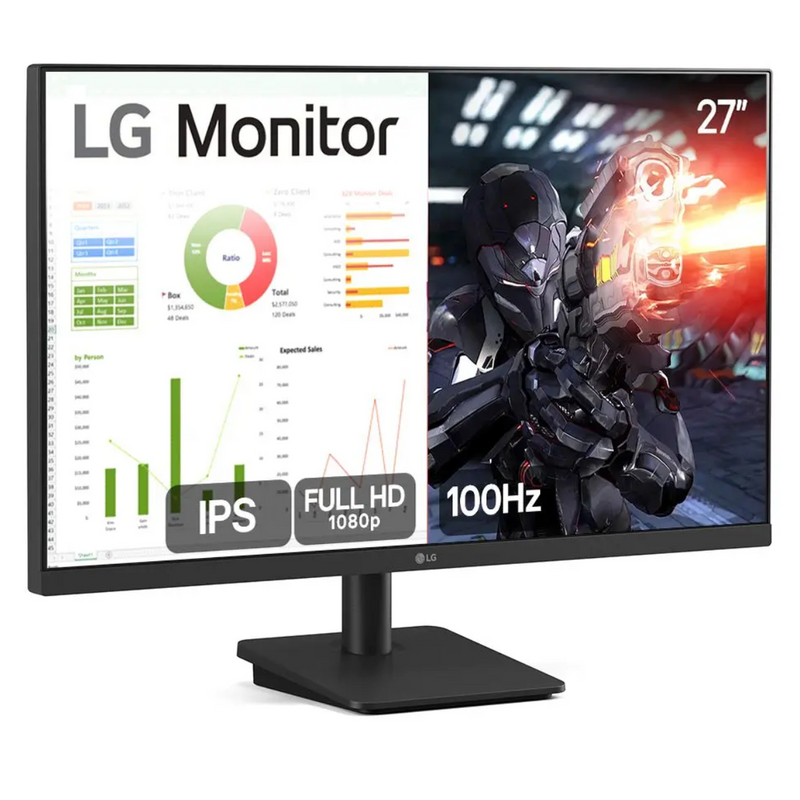 Monitor Led 27" Lg 27 ms500-b.awzm Fullhd 100hz