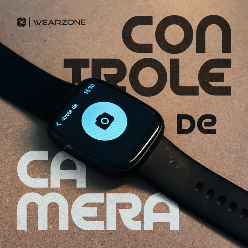 SMARTWATCH PULSE WEARZONE | A PROVA D'ÁGUA, ALEXA integrada, Até 7 Dias de Bateria