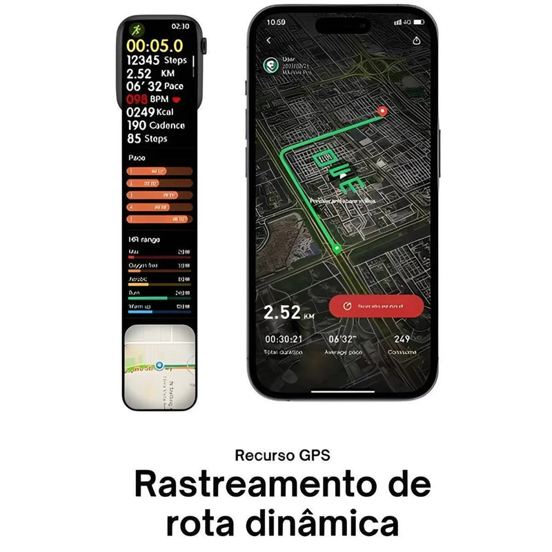 SMARTWATCH W59 MINI 41 MM + BRINDES + FRETE GRÁTIS + 6X SEM JUROS