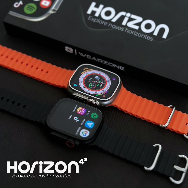 SMARTWATCH RELÓGIO ANDROID WEARZONE HORIZON 4G + 6X SEM JUROS + BRINDES