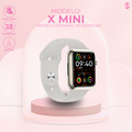 SMARTWATCH  X MINI 38mm + BRINDES + FRETE GRÁTIS + 6X SEM JUROS