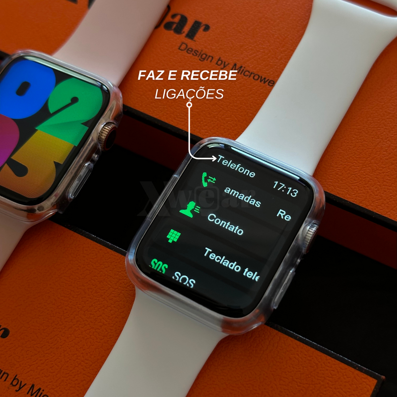 SMARTWATCH W59 MINI 41 MM + BRINDES + FRETE GRÁTIS + 6X SEM JUROS
