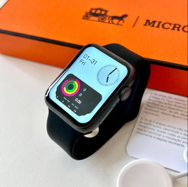 SMARTWATCH W59 MINI 41 MM + BRINDES + FRETE GRÁTIS + 6X SEM JUROS