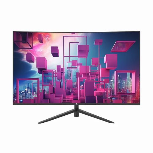 Monitor Led 31,5" Tronos Frameless Curvo Fullhd 75hz R1500 Preto